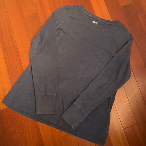 Basic Blue t-shirt size Junior xl Long sleeve - Picture 3 of 6